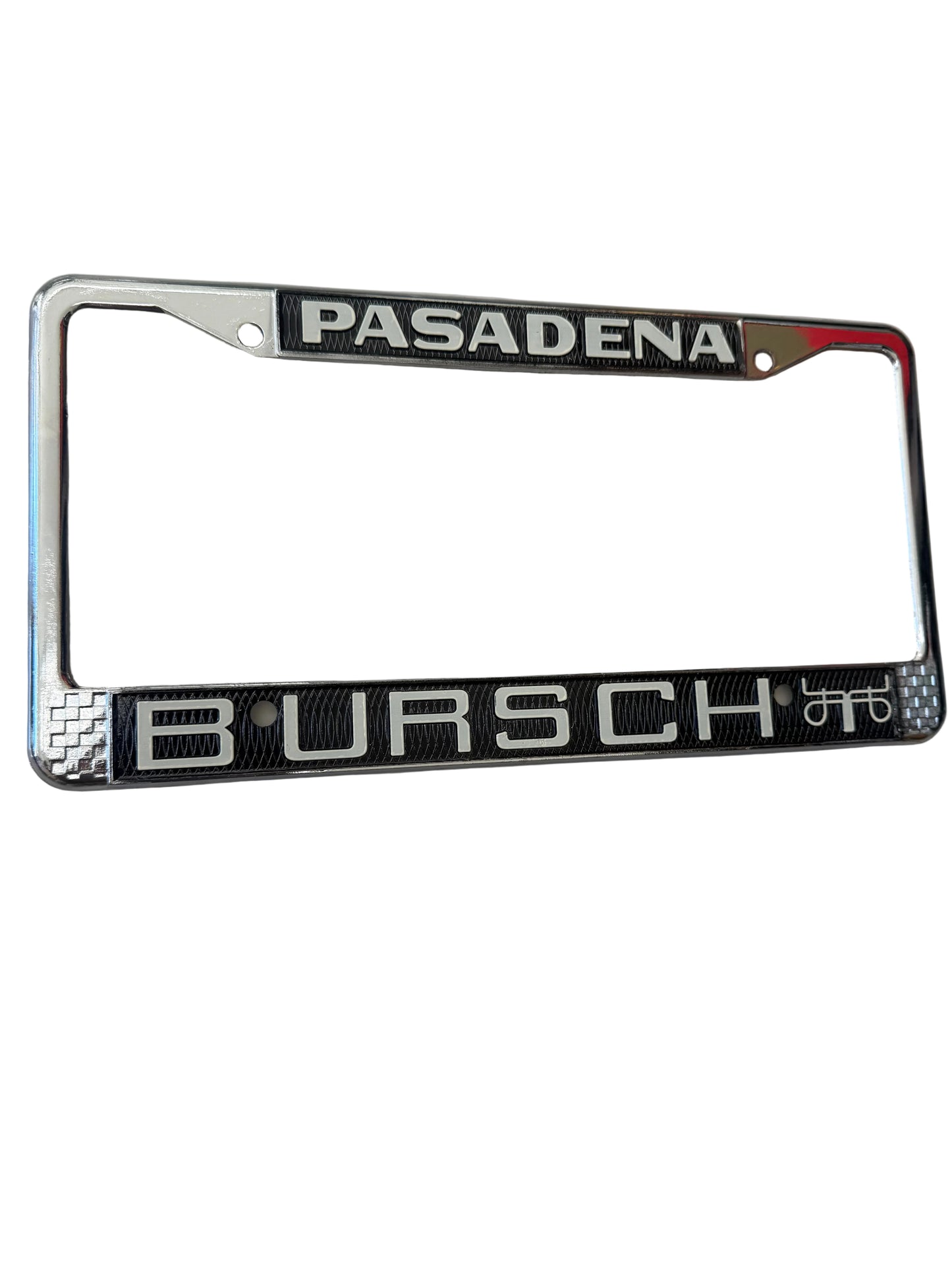 Bursch License Plate Frame